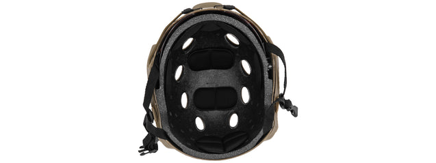 Lancer Tactical CA-740D HELMET w/ Retractable Visor in Desert Digital (Basic Version) Airsoft Gun Accessories