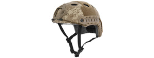 Lancer Tactical CA-740D HELMET w/ Retractable Visor in Desert Digital (Basic Version) Airsoft Gun Accessories