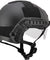 Ca-741B Helmet Ballistic Type "Basic Version W/Visor" (Color: Black) Size: Medium