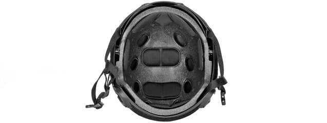 Ca-741B Helmet Ballistic Type "Basic Version W/Visor" (Color: Black) Size: Medium