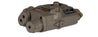 Peq-15 La-5 Battery Case + Red Laser (Color: Foliage Green))