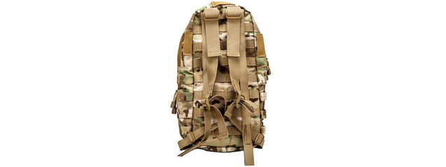 Lancer Tactical 1000D Nylon Airsoft Molle Hydration Backpack (Color: Multi-Camo) Airsoft Gun Accessories