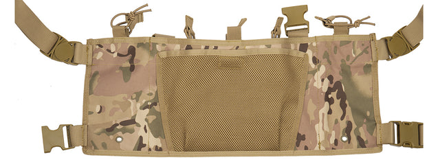 Ca-882Mn Lightweight Magazine Pouch Chest Rig (Camo) Airsoft Gun Accessories