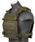 CA-883GN Nylon Lightweight Tactical Vest (OD Green)