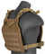 CA-883KN Nylon Lightweight Tactical Vest (Khaki)