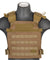 CA-883KN Nylon Lightweight Tactical Vest (Khaki)