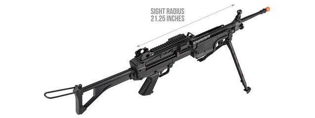 CA-CA006M CA249 MK1 Airsoft LMG Rifle (Black)