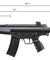 Classic Army CA53 Full Metal Airsoft AEG Black Color