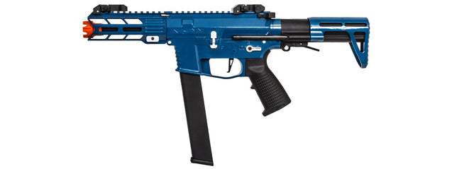 Classic Army Nemesis X9 PDW SMG AEG (Blue / Silver)