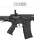 Classic Army AR4 SBR Light AEG CQB Airsoft Rifle (Black)