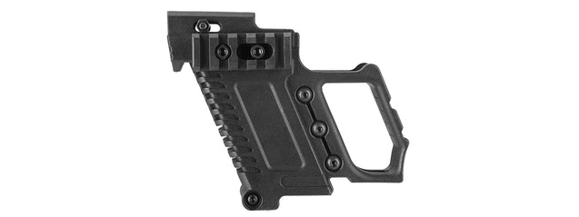 Lancer Tactical Pistol Carbine Kit For G-Series Type Gbb Pistols (Black) Airsoft Gun / Accessories