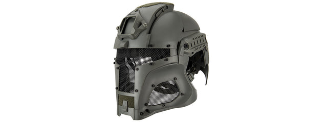 Interstellar Battle Trooper Full Face Airsoft Helmet (FOLIAGE GREEN) Airsoft Gun / Accessories