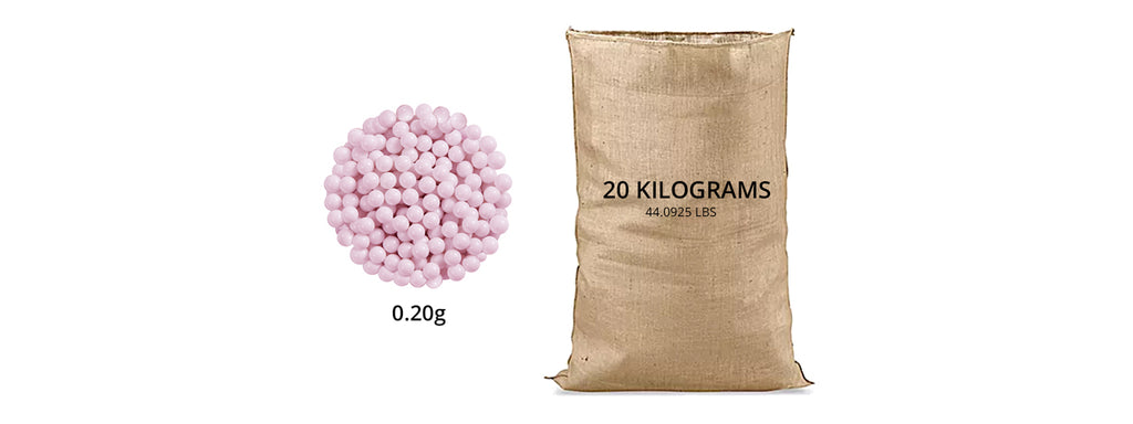Lancer Tactical 44 lbs Rice Bag Airsoft 0.20g Streamline Competition B ...