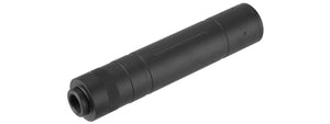 Lancer Tactical 155Mm Aluminum Slot-Cut Mock Suppressor (Black)