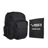 Vism Day Backpack with 10x12 in. Soft Ballistic Panel, Black, BSCBDPB2979-A