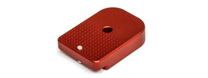 Cowcow Dottac Aluminum Magazine Base (Red) Airsoft Gun / Accessories