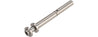 COWCOW CNC Stainless Steel Adjustable Spring Guide Rod for TM Hi-Capa Pistols (Silver) Airsoft Gun / Accessories
