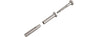 COWCOW CNC Stainless Steel Adjustable Spring Guide Rod for TM Hi-Capa Pistols (Silver) Airsoft Gun / Accessories