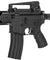 Well D3809 M4 Cqb Ris Aeg Plastic Gear, Abs Body W/ Adjustable Crane Stock Airsoft Gun Guns