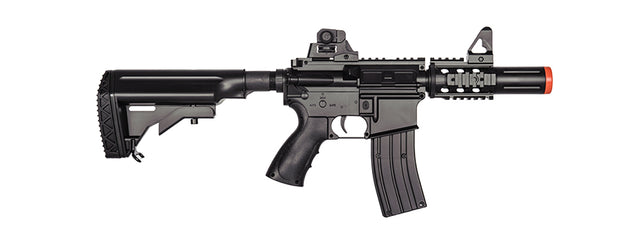 D3813 Wells Hybrid Gearbox M4 CQB AEG Rifle (BK)