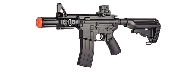 D3813 Wells Hybrid Gearbox M4 CQB AEG Rifle (BK)