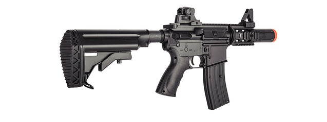D3813 Wells Hybrid Gearbox M4 CQB AEG Rifle (BK)