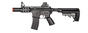 D3813 Wells Hybrid Gearbox M4 CQB AEG Rifle (BK)
