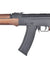 Well D74 AK-74 Plastic Gear Airsoft Gun (COLOR: BLACK & WOOD)