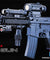 Well D92H M4 RIS Auto Airsoft Electric Gun Plastic Gear w/ Flashlight, Laser, Scope, Vertical Grip, Adjustable LE Stock