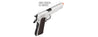 Double Bell M1911 GBB Airsoft Pistol Type 1 - Low Velocity (Silver)