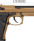 Double Bell M92 Gas Blowback Airsoft Pistol (TAN)