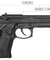 Double Bell M92 Gas Blowback Airsoft Pistol (Black)