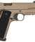 Double Bell M1911 Tactical GBB Airsoft Pistol - Low Velocity (TAN)