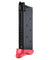Double Bell AM45 Gas Blowback 18rd Green Gas Magazine - Black with Pink