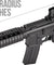 Double Bell M4 Ris Cqb Aeg Airsoft Rifle W/ Metal Gearbox [Polymer Body] (Black)