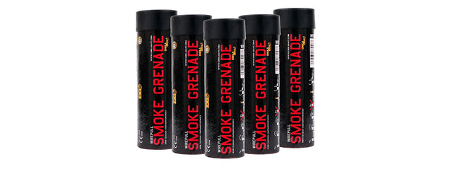 Enola Gaye Airsoft Wire Pull Tactical Red Smoke Grenade WP40 (Pack of 5)