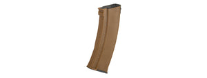 E&L Airsoft 120 Round Mid-Cap Magazine for AK-74 Rifles (Brown)