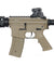 Golden Eagle JG F6624TAN Super Enhanced M4 CQB RIS AEG Metal Gear, Rail Covers, Polymer Body in Tan