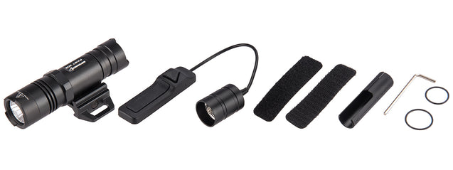Opsmen Fast 302R WeaponLight 400-Lumen Flashlight for Picatinny Rail (Black)