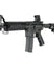 JG M4 Full Metal CQB-R M4 Series Airsoft AEG - BLACK