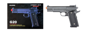Ukarms G20 Metal Spring Pistol, 9"