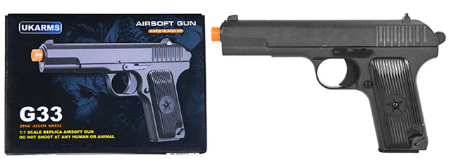 Metal Airsoft Pistol Spring Gun 175 FPS Handgun Military Soviet NEW G33