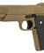 G38T Spring Powered 1911 Metal Training Pistol (Dark Earth)