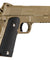 G38T Spring Powered 1911 Metal Training Pistol (Dark Earth)