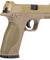 UK ARMS G53T 1:1 Replica Airsoft Spring Pistol (Tan)