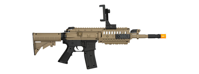 Galaxy G70 AR Interactive Game/Spring Airsoft Rifle (Black/Dark Earth) Airsoft Gun Guns