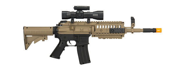 Galaxy G70 AR Interactive Game/Spring Airsoft Rifle (Black/Dark Earth) Airsoft Gun Guns