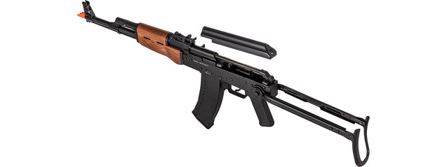 Well G74Cc-W Ak74 Co2 Gbb Rifle W/ Folding Stock (Faux Wood)