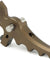 Gate Nova 2C1 CNC Machined Aluminum Adjustable Trigger (Color: Matte Dark Earth)