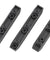 Golden Eagle Airsoft Gun Full Metal KeyMod 9-Slot Picatinny Rail Segments (Black)